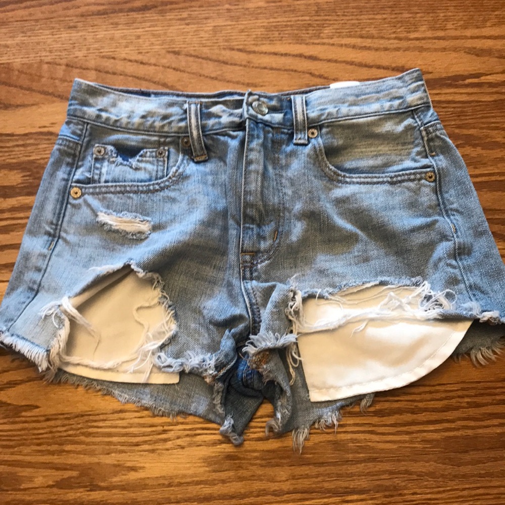 American Eagle Jean Shorts Size 2